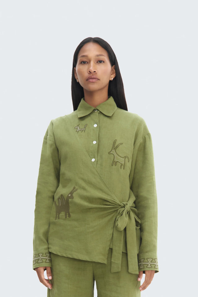 Blusa Cruzada Pilche