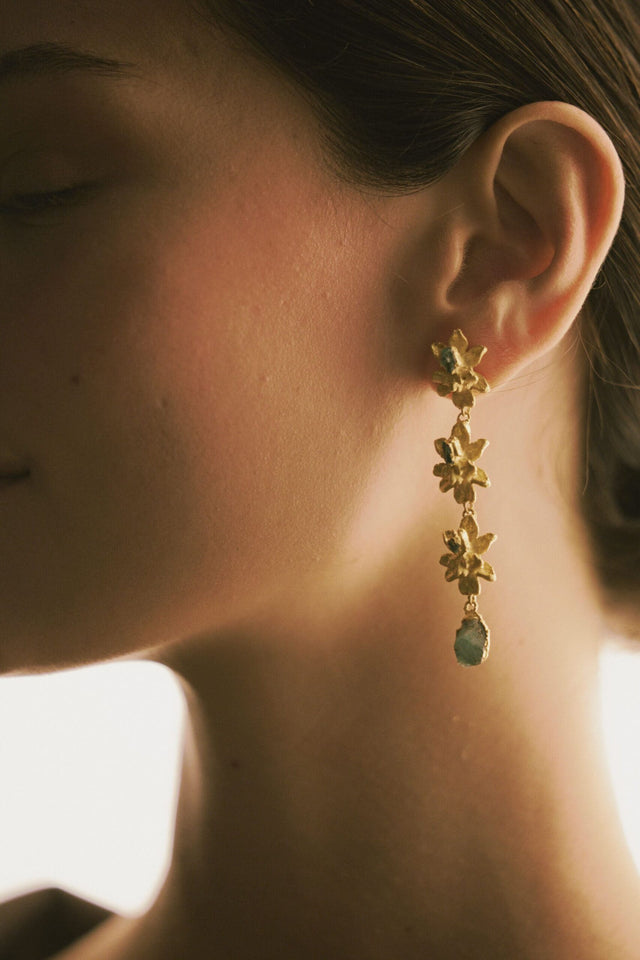 ARETES SIGMATOXTALIS Y ESMERALDA EN BRUTO