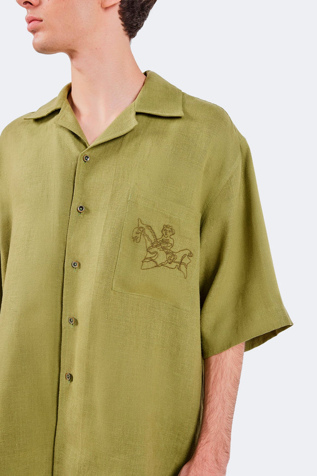 Camisa San Cristóbal - Olga Fisch - Detalle