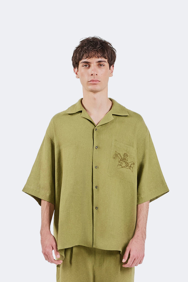 Camisa San Cristóbal - Olga Fisch - Detalle frontal
