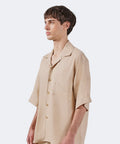 Camisa Santa Cruz - Arena - Olga Fisch - Detalle lateral