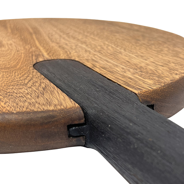Round Board Smoked  Handle