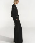 Sweater Tatacoa by Andrea Landa in Black Suede, styled view