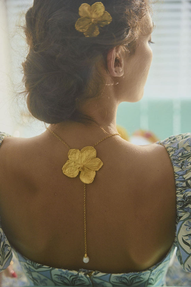 VANDA NECKLACE WITH PEARL