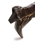 Bota texana de cuero para mujer Margarita, calzado artesanal colombiano de Patricia Mejía en El Dorado Edit