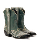 Bota Texana Góngora Verde - Patricia Mejía - Lateral