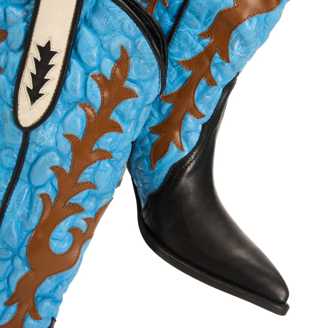 Bota Texana Corales - Patricia Mejía
