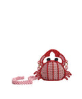 Mini Cartera Shelly de Mercedes Salazar tejida a mano en rafia