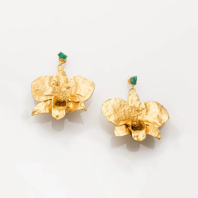 Earrings - Dendrobium Orchids