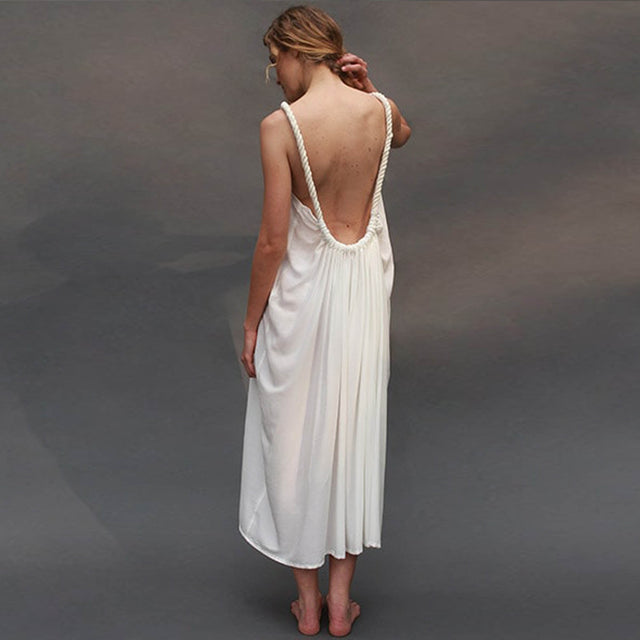 Gaia Dress - White