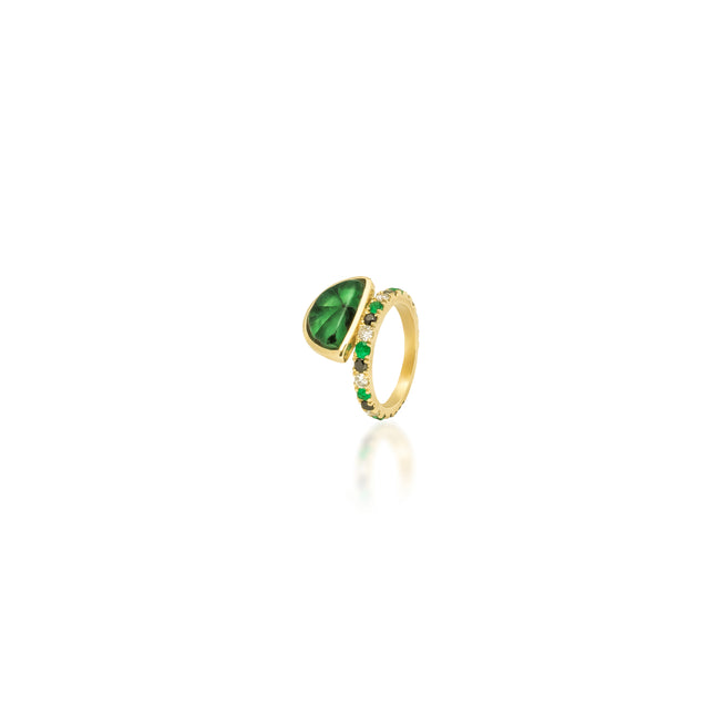 Trapiche Pinky Ring - Stones